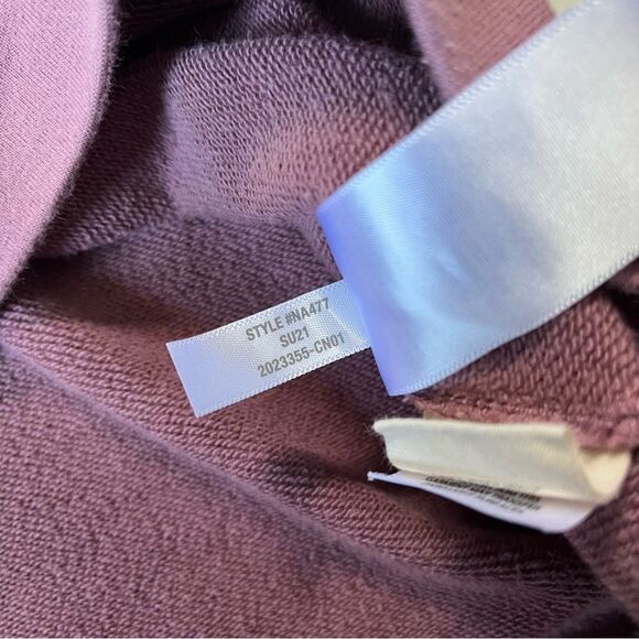 Madewell Women's Mauve Crew Neck Sweater - Picture 5 of 6